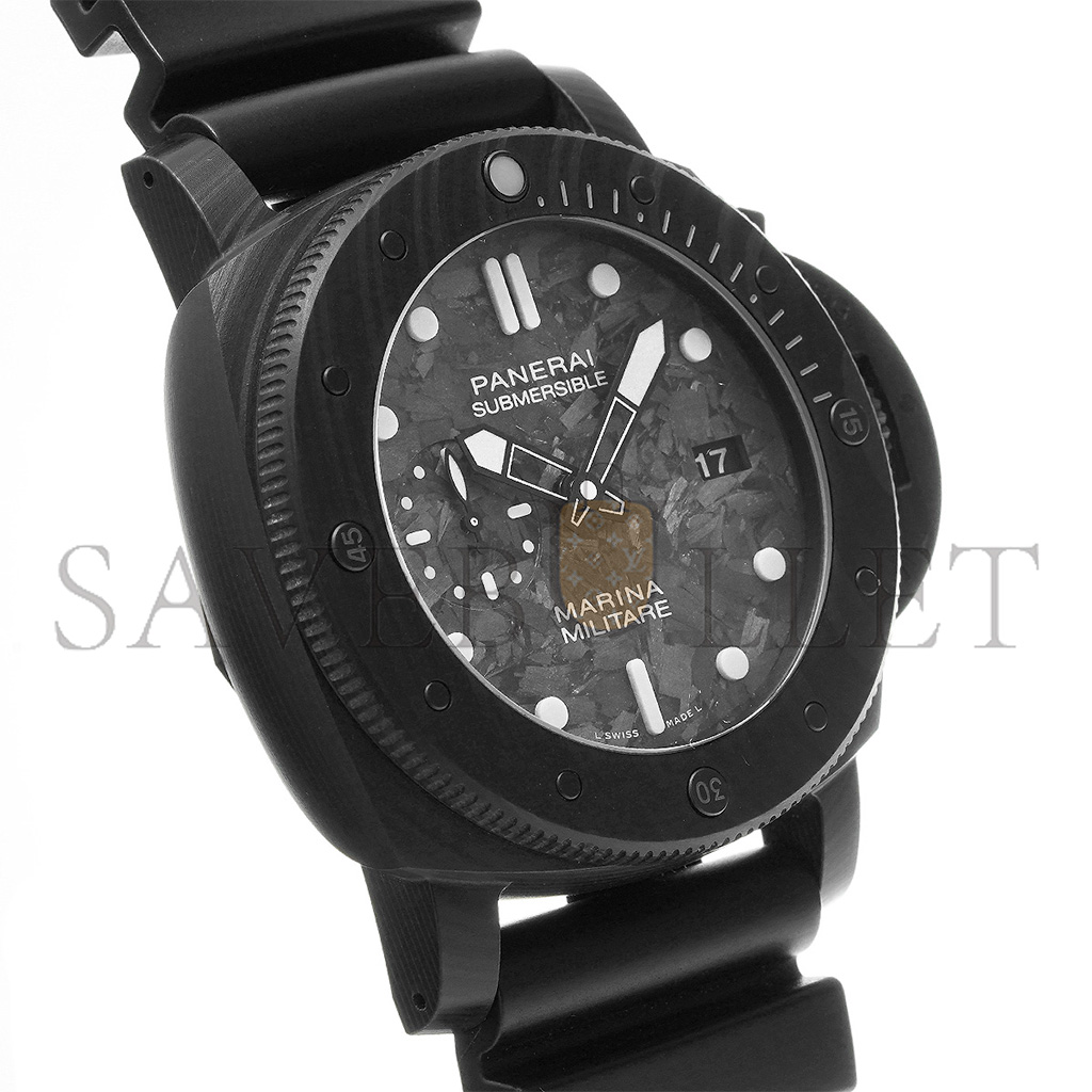 PANERAI SUBMERSIBLE MARINA MILITARE CARBOTECH™ 47MM WATCH PAM00979